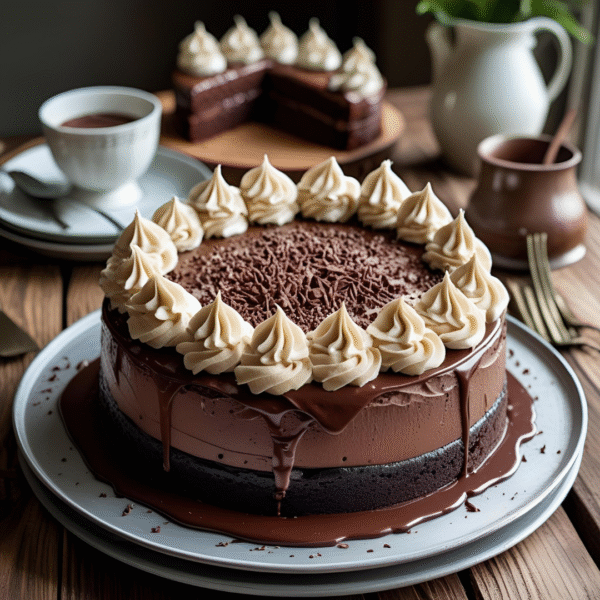 Pastel de Chocolate Artesanal