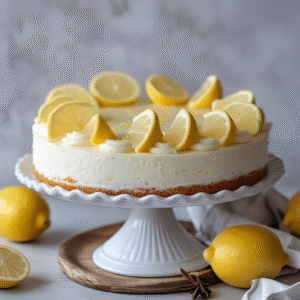 Pastel Keto de Limón